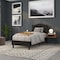 Flash Furniture Cambridge Headboard, Twin Size, Black Fbrc HG-HB1708-T-BK-GG - alternate 4